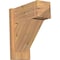 Ekena Millwork Traditional Smooth Arts and Crafts Outlooker, Western Red Cedar, 7 1/2"W x 18"D x 18"H OUT08X18X18TRA03SWR - alternate 1